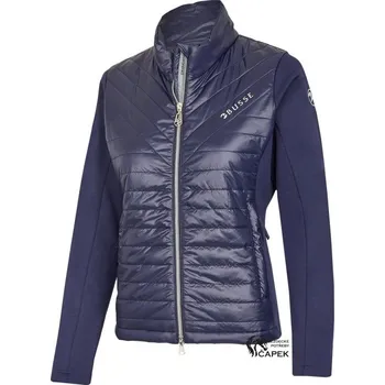 Bunda Busse -GLEEM FLEECE- - Tm. modrá - S