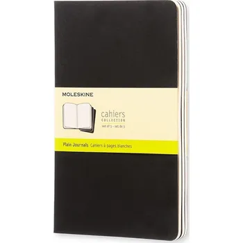 Diář Moleskine, Nelinkované sešity Moleskine Cahier Journals L černé 3 ks - Formadore