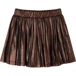 vidaXL Dětská sukně se třpytkami koňaková 128