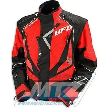Pánská softshellová bunda Bunda Ufo Enduro červená (uf4389-04) () UF4389-04-XL