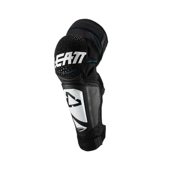 Chránič nohou Chrániče kolen a holení na kolo Leatt Knee Shin Guard 3DF Hybrid EXT White Black 2025