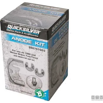 Lodní motor Quicksilver Originální sada anod Mercruiser BRAVO II BRAVO III -888761Q03