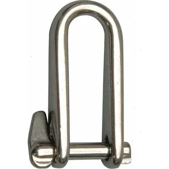 Člun MTM Nerezový prodloužený kovaný šekl se zaskakovacím čepem Varianta: čep - 6 mm