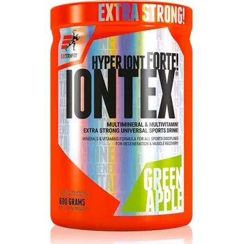 Nápoj pro sportovce Extrifit Iontex Forte rehydratační iontový nápoj v prášku příchuť Green Apple 600 g