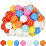 Plastové míčky na hraní 6 cm, 100ks, barevné SPRINGOS KG0019