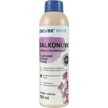 Rostlinný biostimulant ESCUBE HOME Balkonovky 250 ml