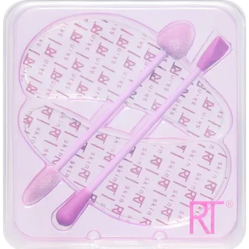 Oční stíny Real Techniques Kit silikonové polštářky pod oči 2 ks + vatové tyčinky na oči 2 ks