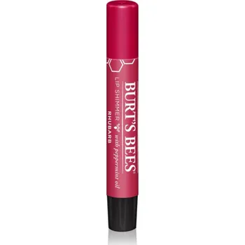 Péče o rty Burt’s Bees Lip Shimmer lesk na rty odstín Rhubarb 2.6 g
