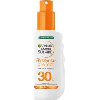Přípravek na opalování Garnier Ambre Solaire Hydra 24H ochranný sprej SPF30 150ml