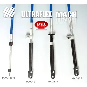 Lodní motor Ultraflex kabel řazení a plynu MACH14 Délka stopy/metry: 5 - 1,52