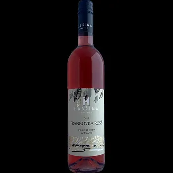 Víno Habřina Frankovka rosé 0,75l
