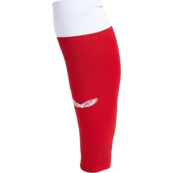 Štulpny Pánské fotbalové štulpny CASTORE TOP SOCK FOOTLESS L/XL Červená, Bílá