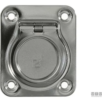 Člun MTM Nerezový podlahový úchyt ROCA Rozměr: 38x44mm