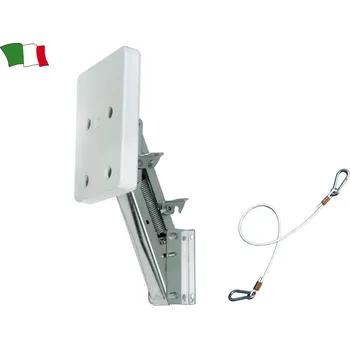 Lodní motor NUTICHE Nerezový sklopný držák motoru s plastovou deskou 25 kg