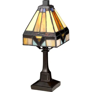 Lampička Elstead Malá Tiffany lampička Quoizel HOLMES/30 cm/1x40W