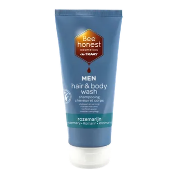 Kosmetická sada Bee Honest Sprchový gel na tělo a vlasy 2v1 pro muže BIO rozmarýn 200ml