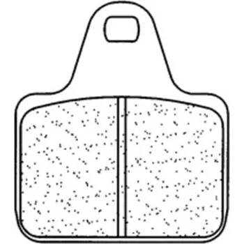 Nářadí na motocykly Brzdové destičky CL BRAKES Street Sintered Metal - 1075XBK5 1075XBK5