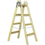 Štafle dřevěné, 4 příčky, L = 136,5 cm