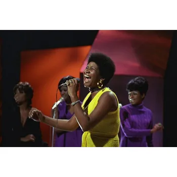 Plakát Plakát, Obraz - American Singer Aretha Franklin