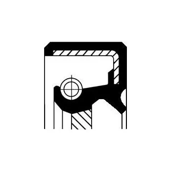 Těsnění motoru Těsnicí kroužek hřídele, klikový hřídel CORTECO 19016484