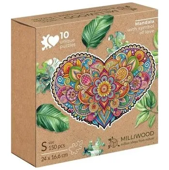 Puzzle Puzzle drewniane 150 Mandala miłości ALEX