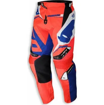 Moto dres Kalhoty motokros UFO VANGUARD - červené - velikost 38/56 (Velikost: 36/54) UF4408-04-38