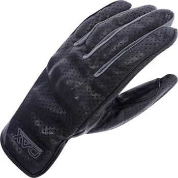 Moto rukavice DAX MOTO rukavice, z perforované kůže s chrániči (4145-GLV-BK) (Velikost: XS) 4145-GLV-BK