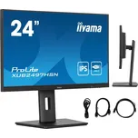 iiyama ProLite XUB2497HSN-B2 24" IPS LED 1ms 100Hz /HDMI DP/ Vestavěná dokovací stanice USB-C, FlickerFree