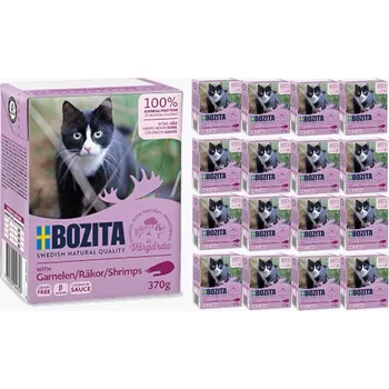Krmivo pro kočku BOZITA Cat Shrimps 16x370g