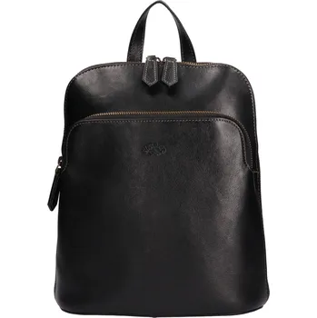 Městský batoh Dámský kožený batoh Katana Roxana - černá