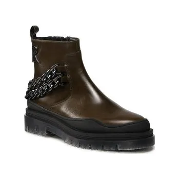 Dámské kozačky Polokozačky Rage Age RA-10-04-000200 Zelená 36