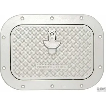 Revizní dvířka MTM Inspekční dvířka hliníkové 270x370mm extra silné-pochozové barva: bílá