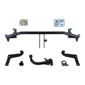 Tažné zařízení AUTO-HAK tažné zařízení Odnímatelné včetně TowTec elektropřípojky 7pólové typová - PEUGEOT 5008 II