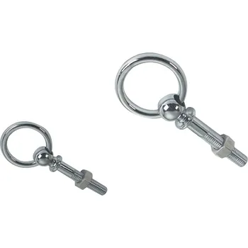 karabina NUTICHE Nerezové volné očko s čepem M10/35mm