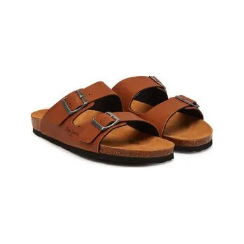 Dámské pantofle Nazouváky Pepe Jeans PLS90637 Hnědá 37