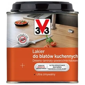 Lak na dřevo V33 lak na kuchyňské desky 0,5L bezbarvý
