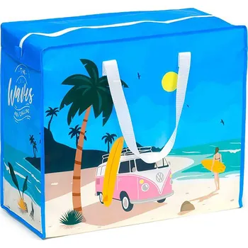 Nákupní taška Velká taška Volkswagen Volání vln - Oficiálně licencovaná taška s VW motivem