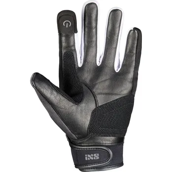 Moto rukavice Klasické rukavice iXS EVO-AIR X40464 černo-tmavě šedo-bílá L X40464-391-L