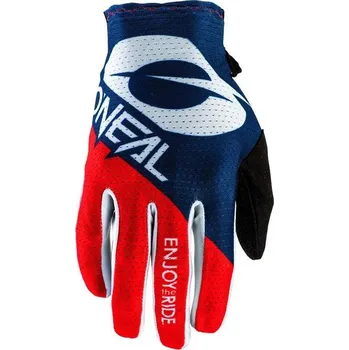 Moto rukavice Rukavice O´Neal Matrix STACKED modrá/červená (Velikost: XL) 0391-342