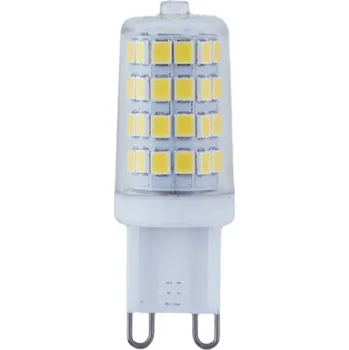 Lampička LED kolíková žárovka Lindby, G9, 3 W, čirá, 4 000 K, 350 lm