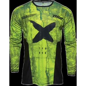 Moto dres THOR JRSY PULSE HAZRD AC/BK (2910-6366) (Barva: Acid| Black, Velikost: M) 2910-6366