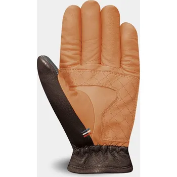 Moto rukavice rukavice LEGACY, RACER (černá/hnědá, vel. XL) (Velikost: S) LEGACY-052