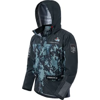 Pánská softshellová bunda Finntrail Jacket Mudway 2010 CamoGrey (2010CamoGrey-MASTER) (Velikost: 2XL) 2H638195