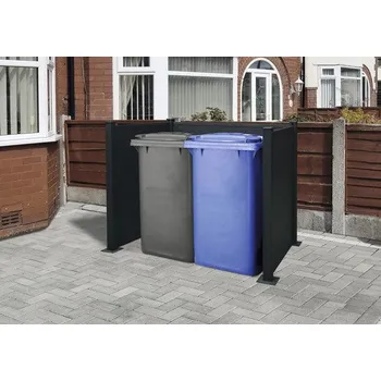 Zahradní úložný box Ohraničení na popelnice I