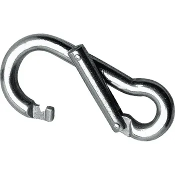 karabina NUTICHE Nerezová karabina asymetrická AISI 316 délka: 80mm