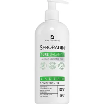 Seboradin Pure Balance kondicionér pro mastné, jemné a porézní vlasy 400 ml
