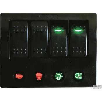 vypínač MTM Panel Startech IP65 s 4-6-8 přepínači Varianta: 4 spínače