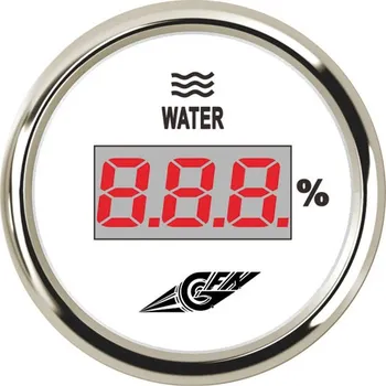 NUTICHE Digitální měřič hladiny vody GFN 10 - 180 OHM barva: (R)chrom-(S)bílá, Průměr mm: 52mm