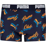 PUMA - CLUB HOUSE TRUNKS 1P BLUE CHLAPECKÉ NOHAVIČKOVÉ PLAVKY MODRÉ 947065-01128