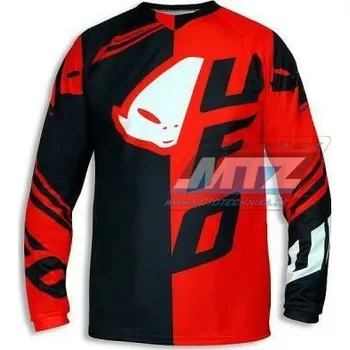 Moto dres Dres motokros UFO CLUSTER - černo-červený - velikost M () UF4387-04-M